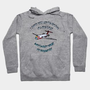 Fasbytes aviation airplane joke of  'I have this new idea for an airplane, But I don’t think it’s gonna fly.' Hoodie